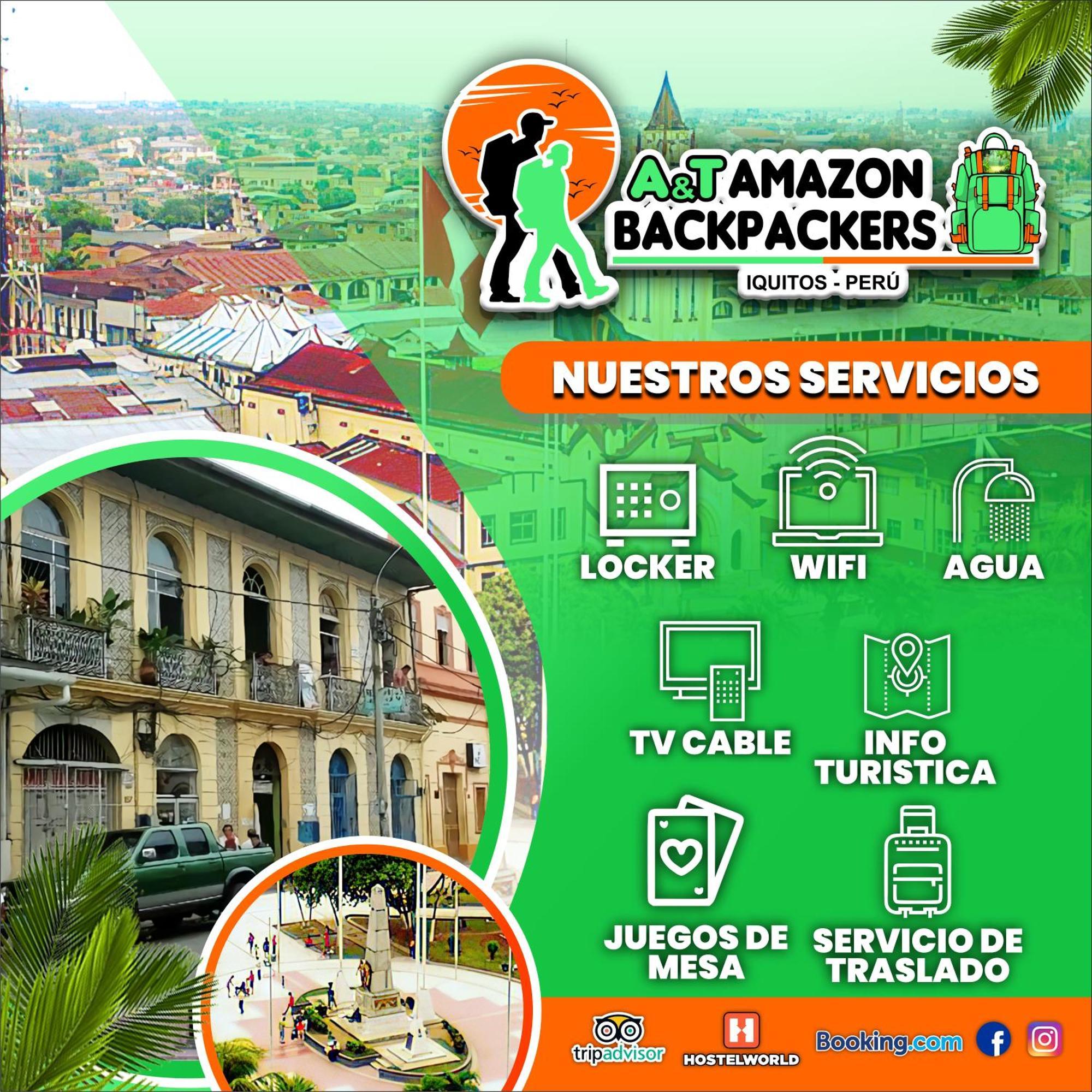 A&T Amazon Backpacker'S Bed & Breakfast Iquitos Eksteriør bilde